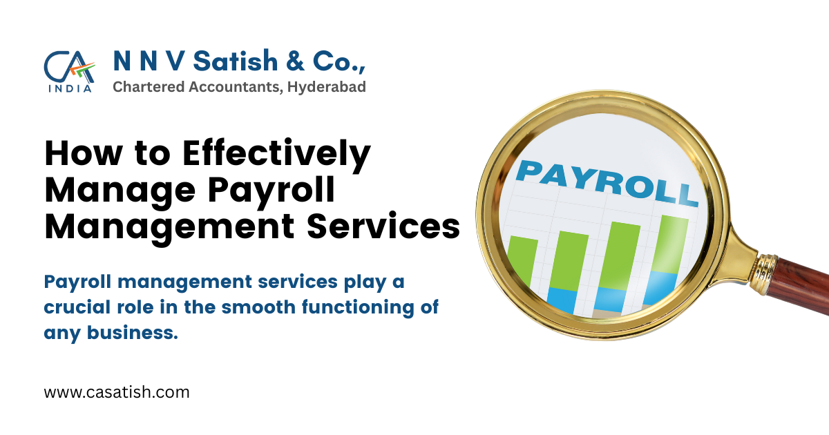 You are currently viewing How to Effectively Manage Payroll Management Services
