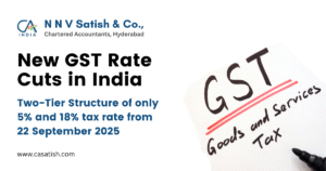 Read more about the article New GST Rate Cuts in India: Two-Tier Structure of 5% and 18% from 22 September 2025