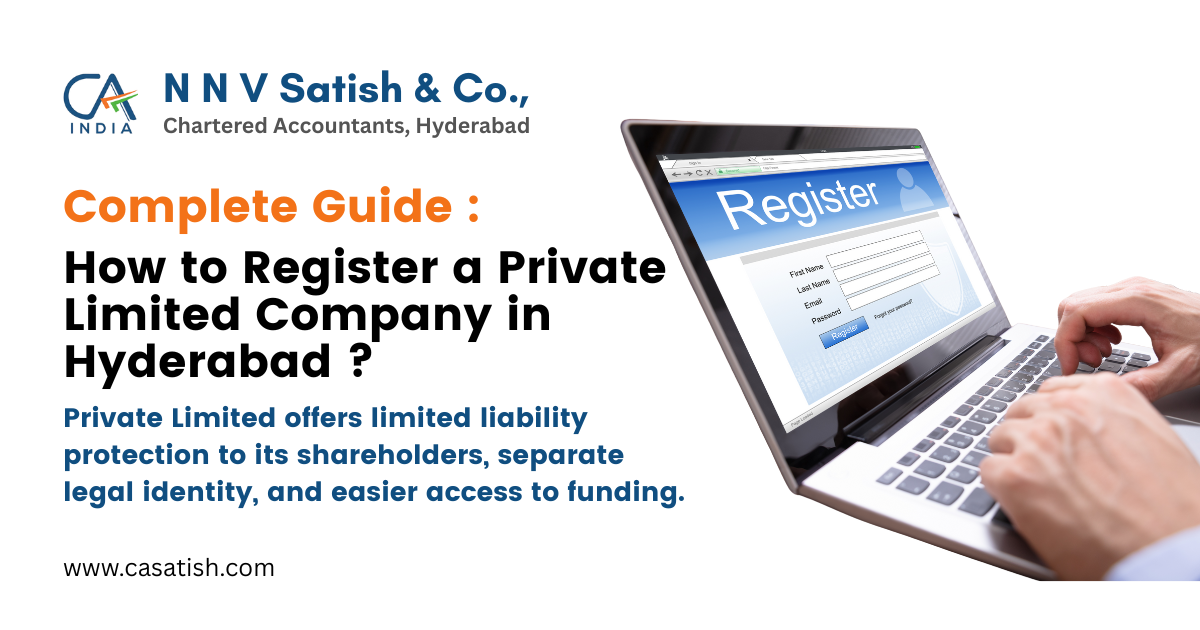 You are currently viewing What is the Process For Private Limited Company Registration in Hyderabad?