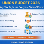 Union Budget 2026: Key Tax Reforms Everyone Should Know